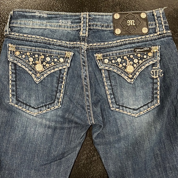Miss Me Denim - Miss Me Boot Cut Jeans JE5141BL Size 27